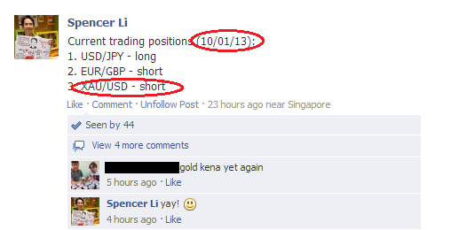 Forex Positions 021013