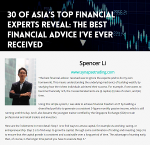 30 Asia Top Financial Experts