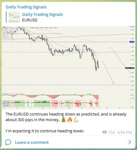 Trading Signals EURUSD 130322