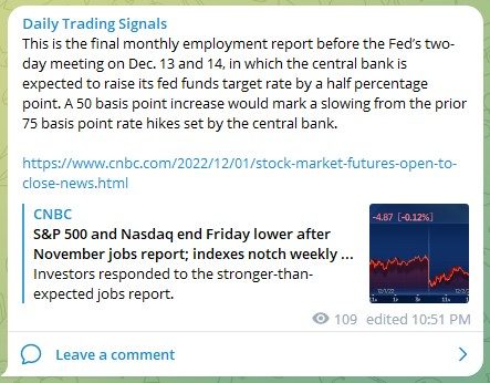 Trading Signals Fed Monthly Meeting 041222