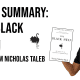 Thumbnail Book Summary The Black Swan By Nassim Nicholas Taleb