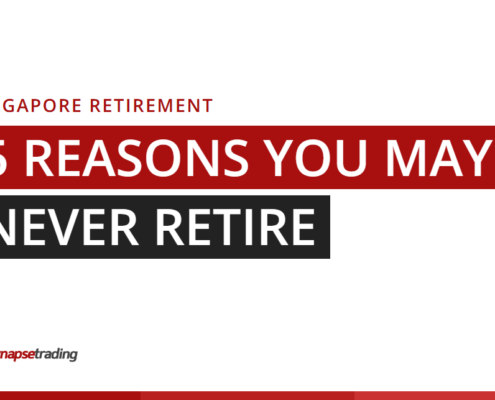 Title card: 5 reasons Singaporeans may never retire despite working harder, Synapse Trading