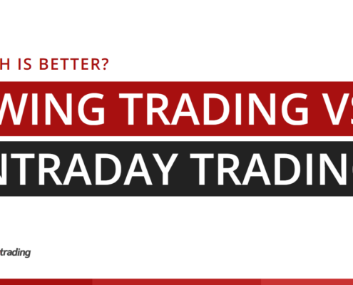 Title card: swing trading vs intraday trading, which is better, Synapse Trading
