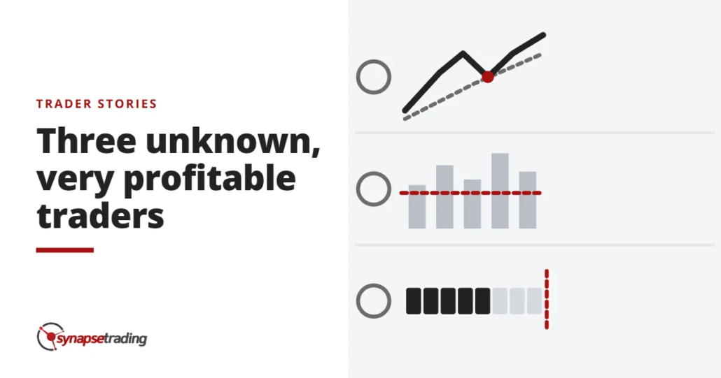 Three unknown, very profitable traders - trader stories