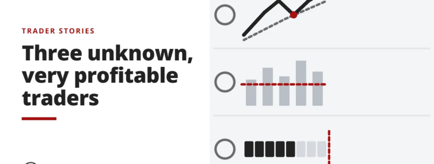 Three unknown, very profitable traders - trader stories