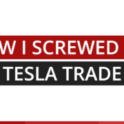 Lessons: how I screwed up my Tesla trade Title card: lessons from how I screwed up my Tesla stock trade, Synapse Trading