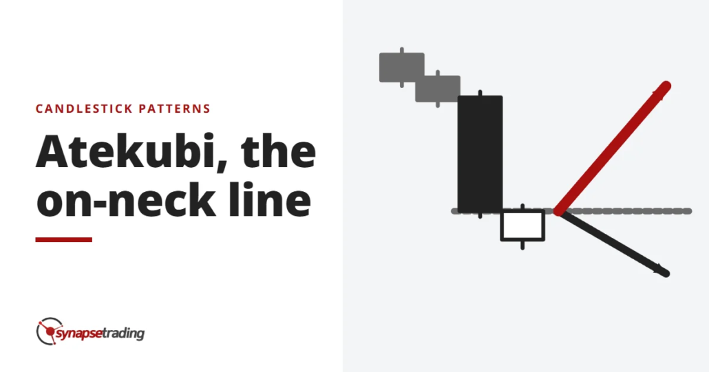 Atekubi, the on-neck line - candlestick patterns