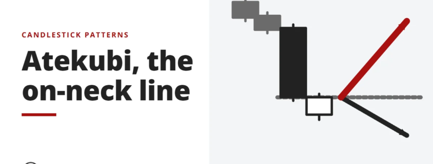 Atekubi, the on-neck line - candlestick patterns