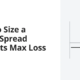 How to Size a Credit Spread Using Its Max Loss