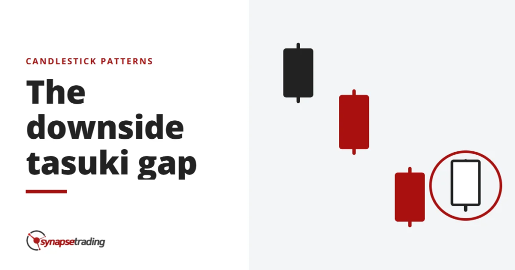 The downside tasuki gap - candlestick patterns