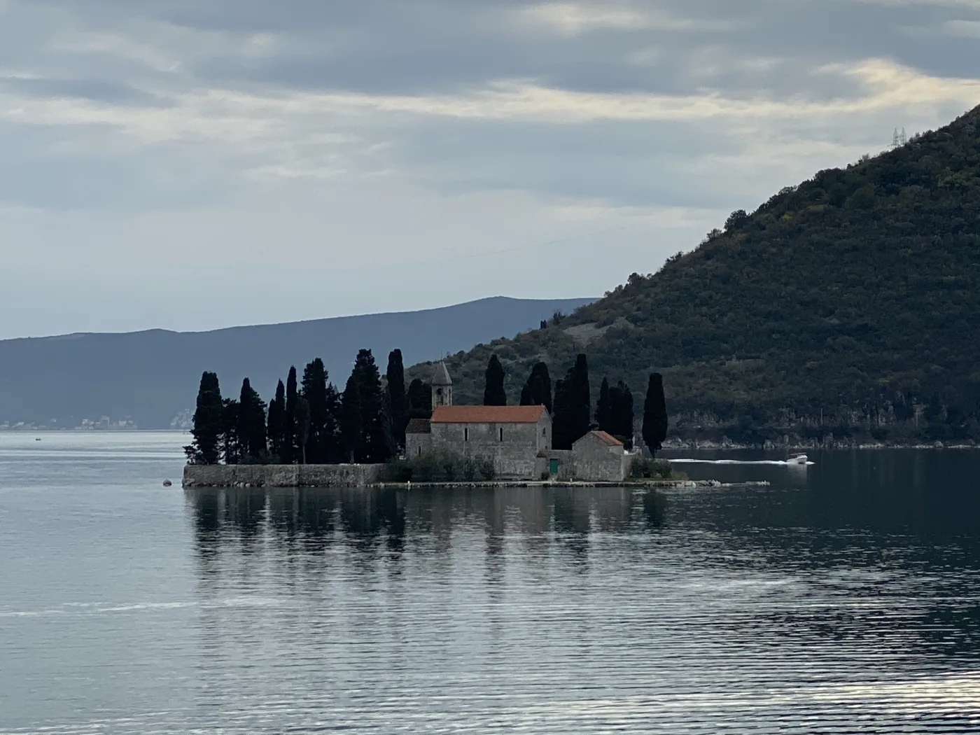 The island church in the Bay of Kotor