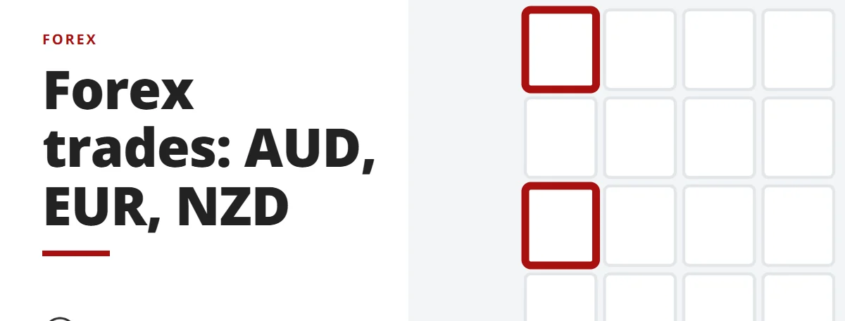 Forex trades: AUD, EUR, NZD - forex