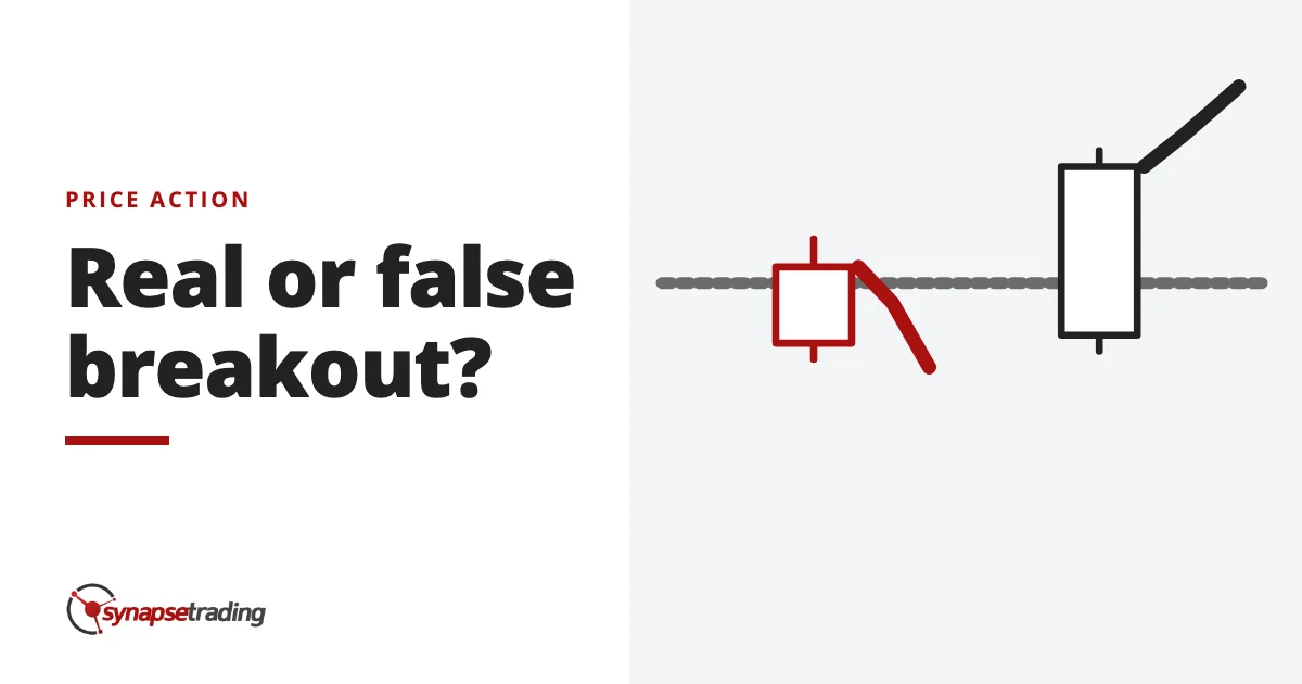 Real or false breakout? - price action