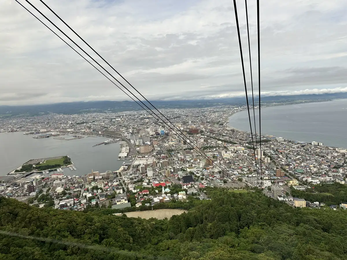 Hakodate from the ropeway