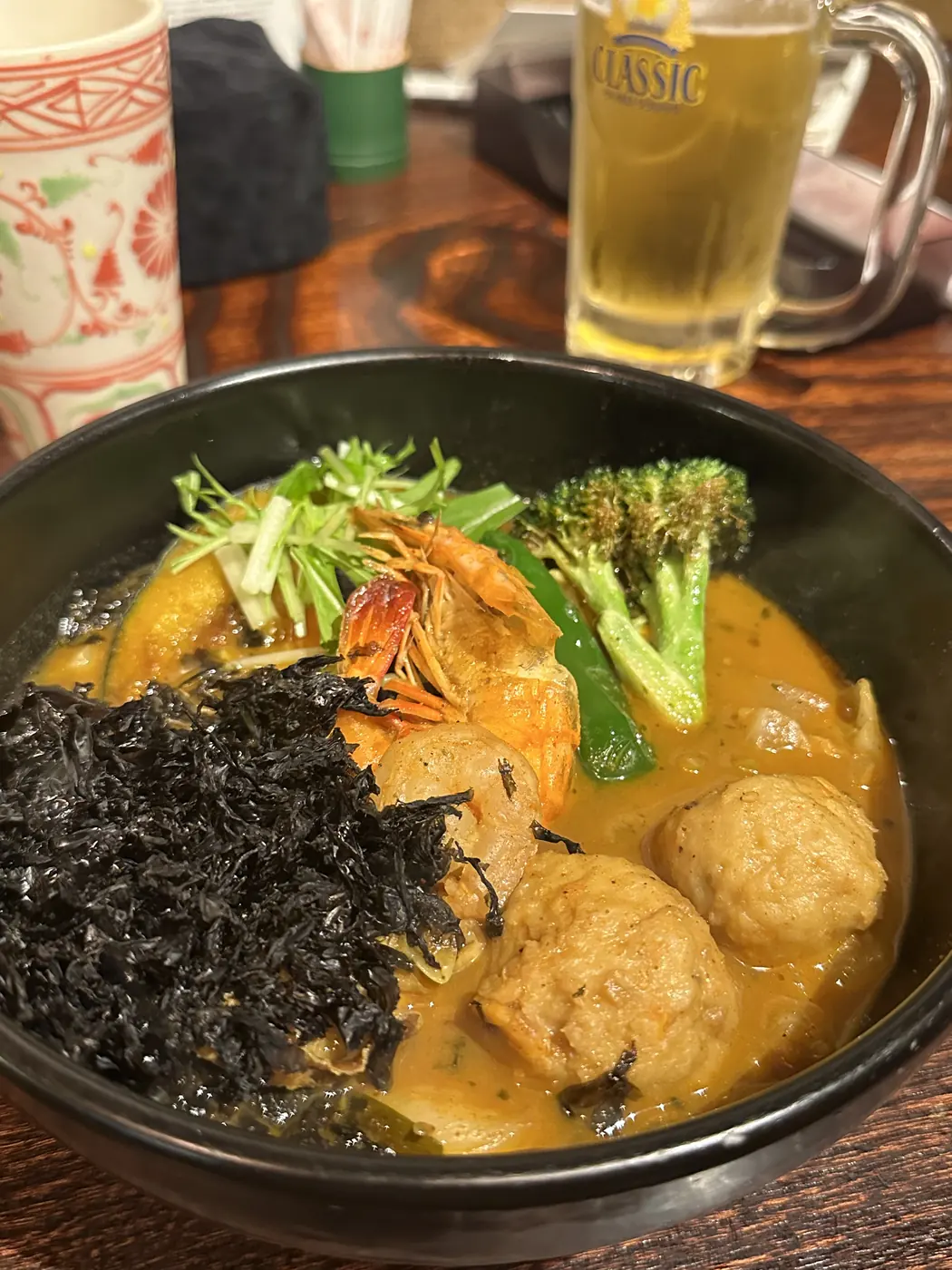 The soup curry at Okushiba