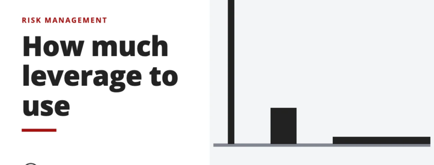 How much leverage to use - risk management