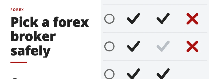 Pick a forex broker safely - forex