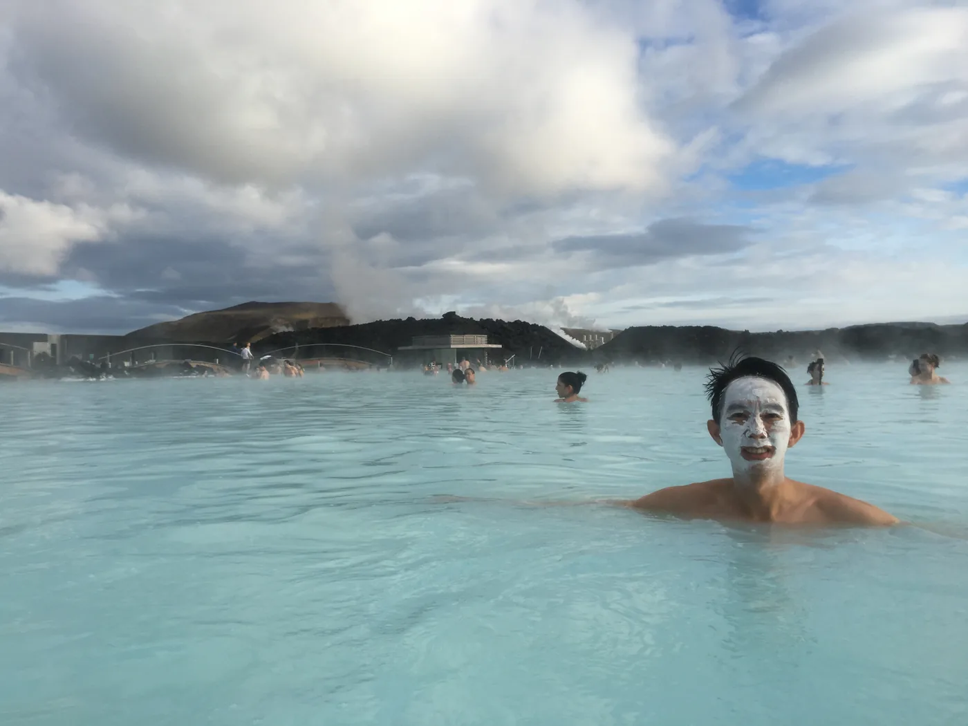 Spencer in the Blue Lagoon