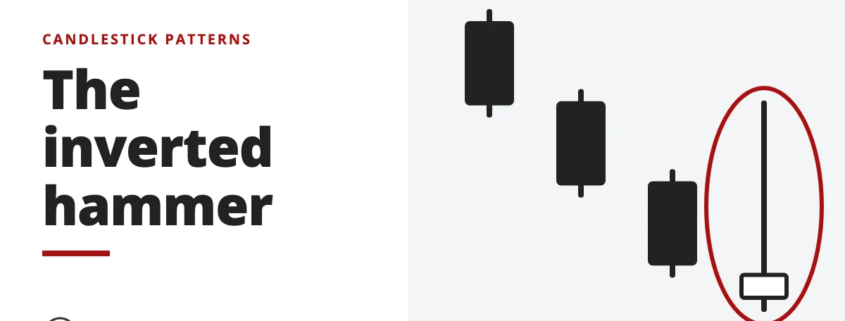 The inverted hammer - candlestick patterns