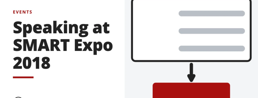 Speaking at SMART Expo 2018 - events