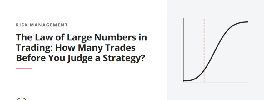 The Law of Large Numbers in Trading: How Many Trades Before You Judge a Strategy?