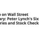 One Up on Wall Street Summary: Peter Lynch's Six Categories and Stock Checklist