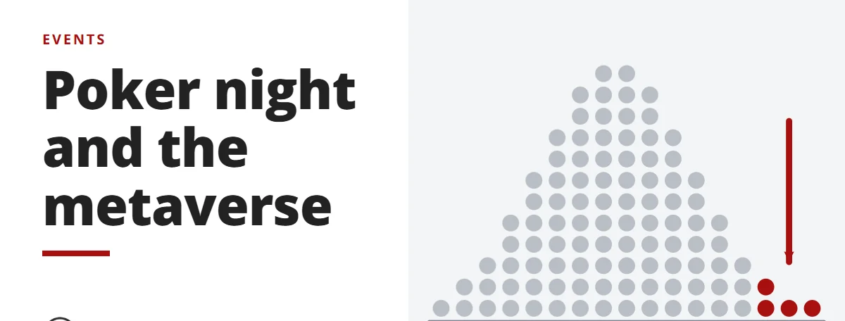 Poker night and the metaverse - events