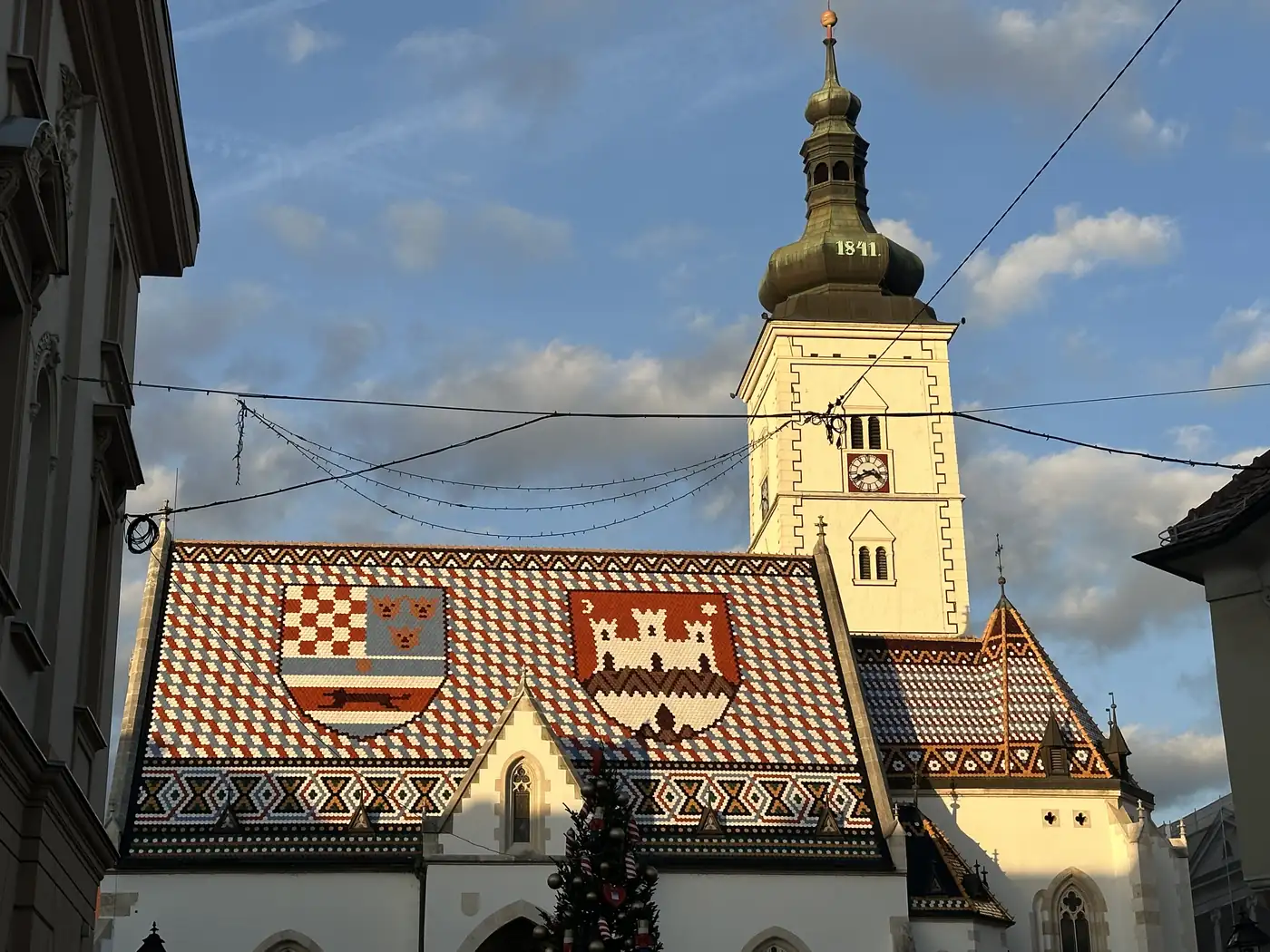 St Mark's Church and its tiled roof
