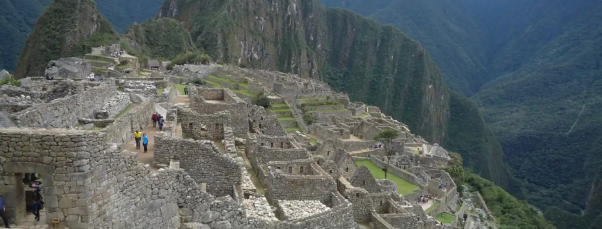 Machu Picchu with Huayna Picchu behind