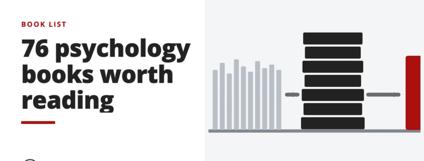 76 psychology books worth reading - book list