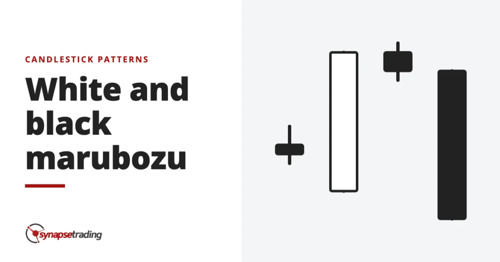 White and black marubozu - candlestick patterns